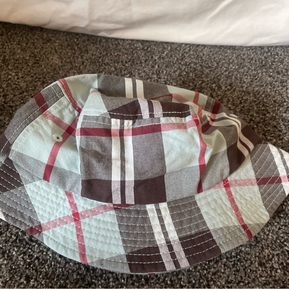 Stussy Black and Gray Plaid bucket hat L/Xl - Picture 4 of 7